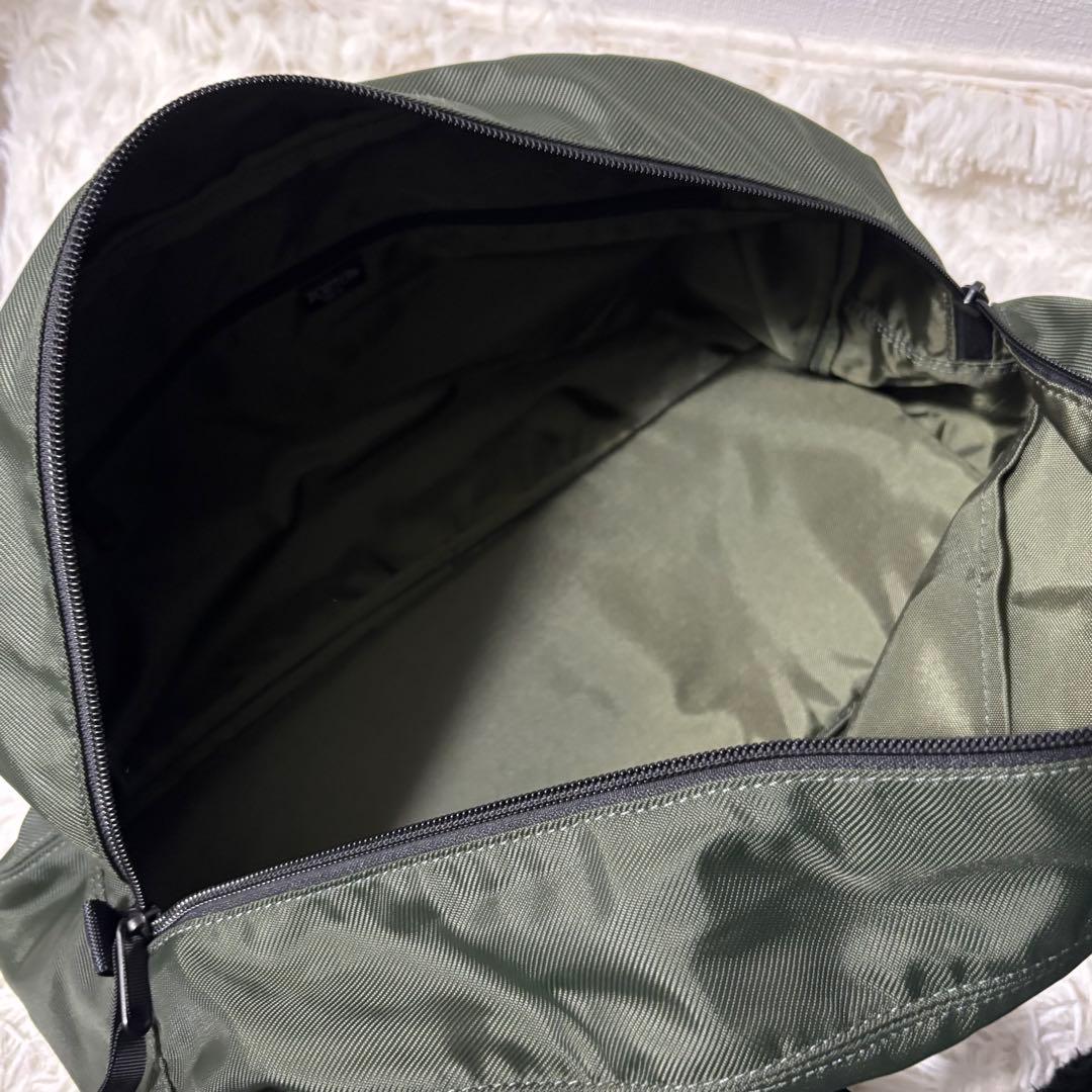 【極美品】 PORTER ボストンバッグ 大容量 中敷き付 オリーブ ナイロン