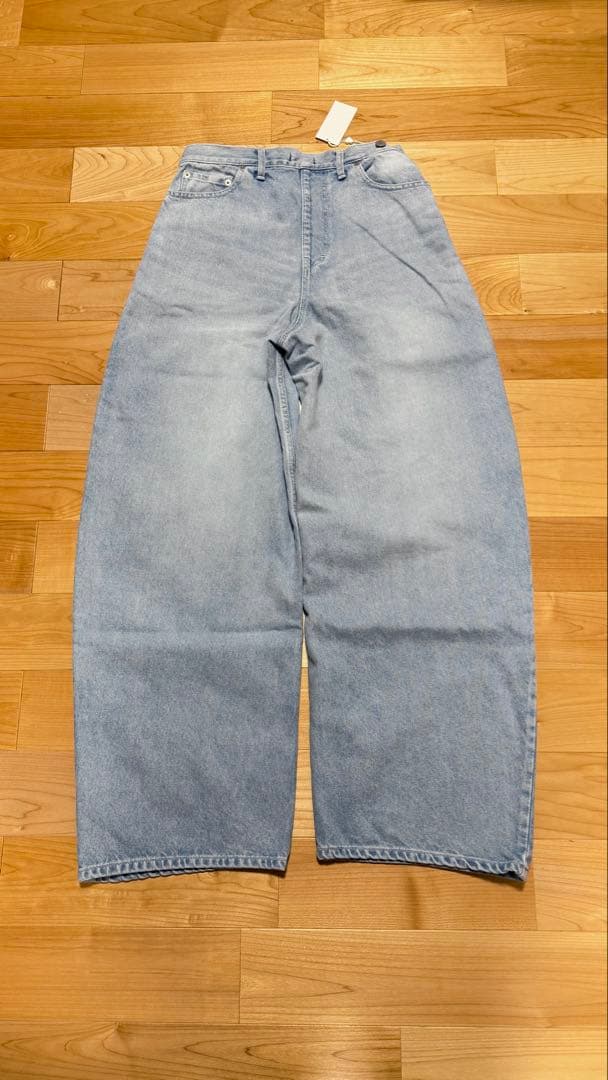 パンツ BASICKS Back Front Barrel Denim M size