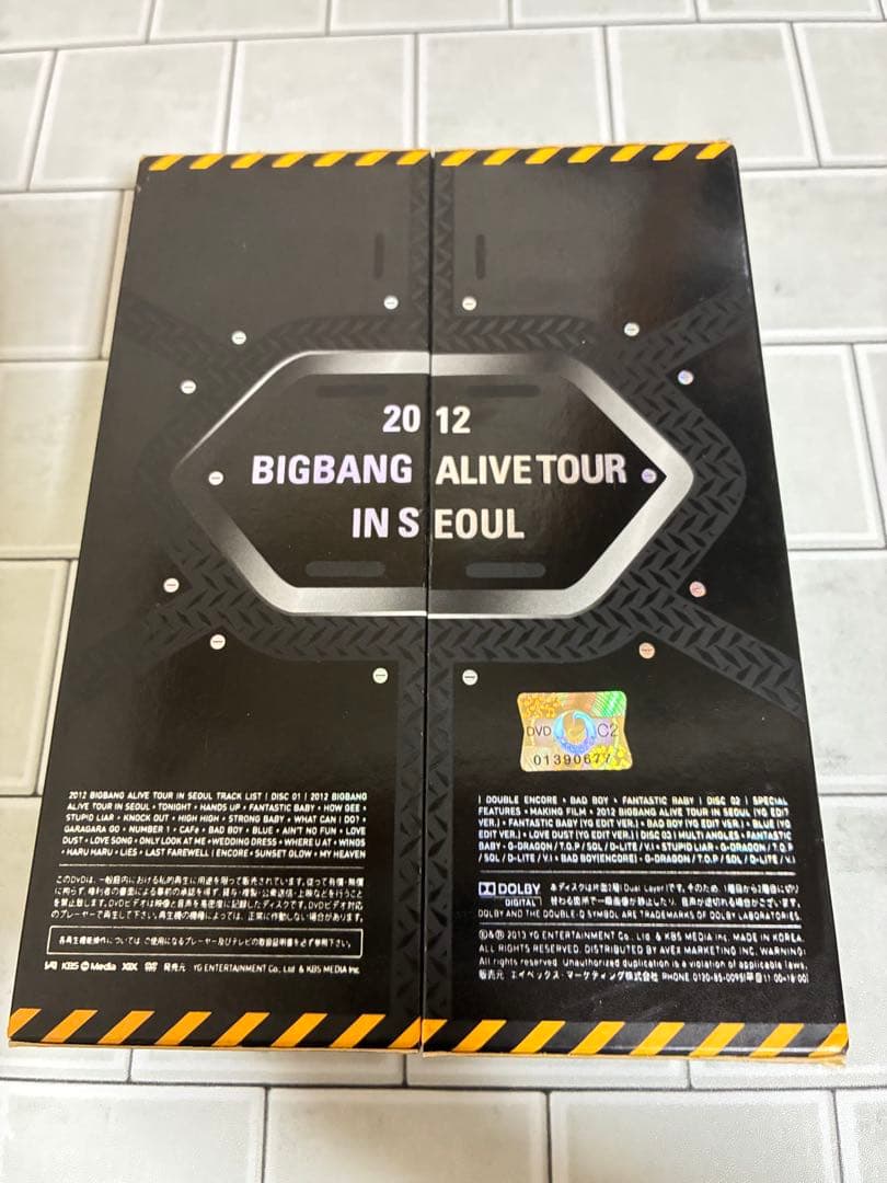 【美品】BIGBANGALIVETOUR2012SEOULDVDフォトブック付き