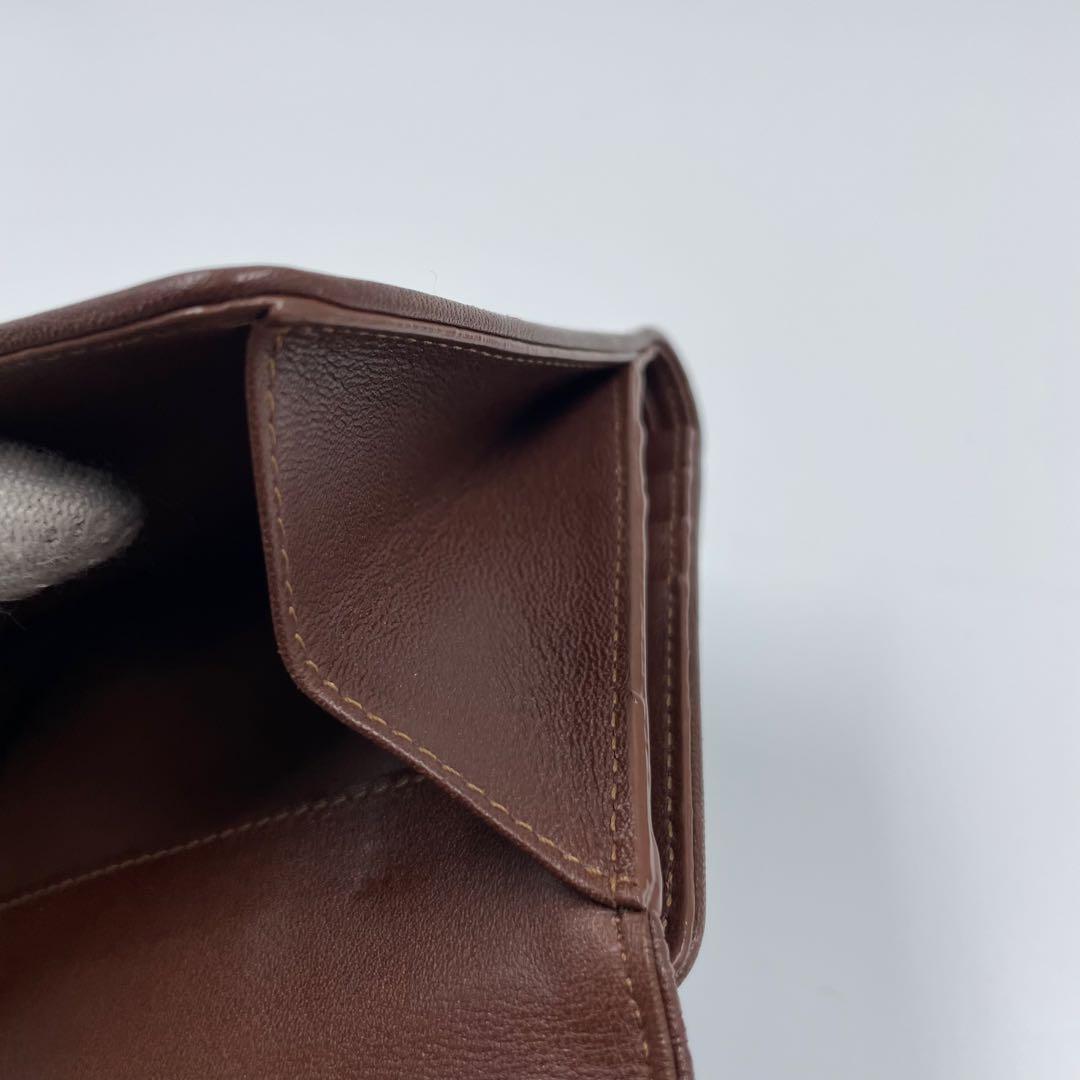 未使用✨　CELINE パリマカダム　デニム　折り財布　財布　札入れ　レザー
