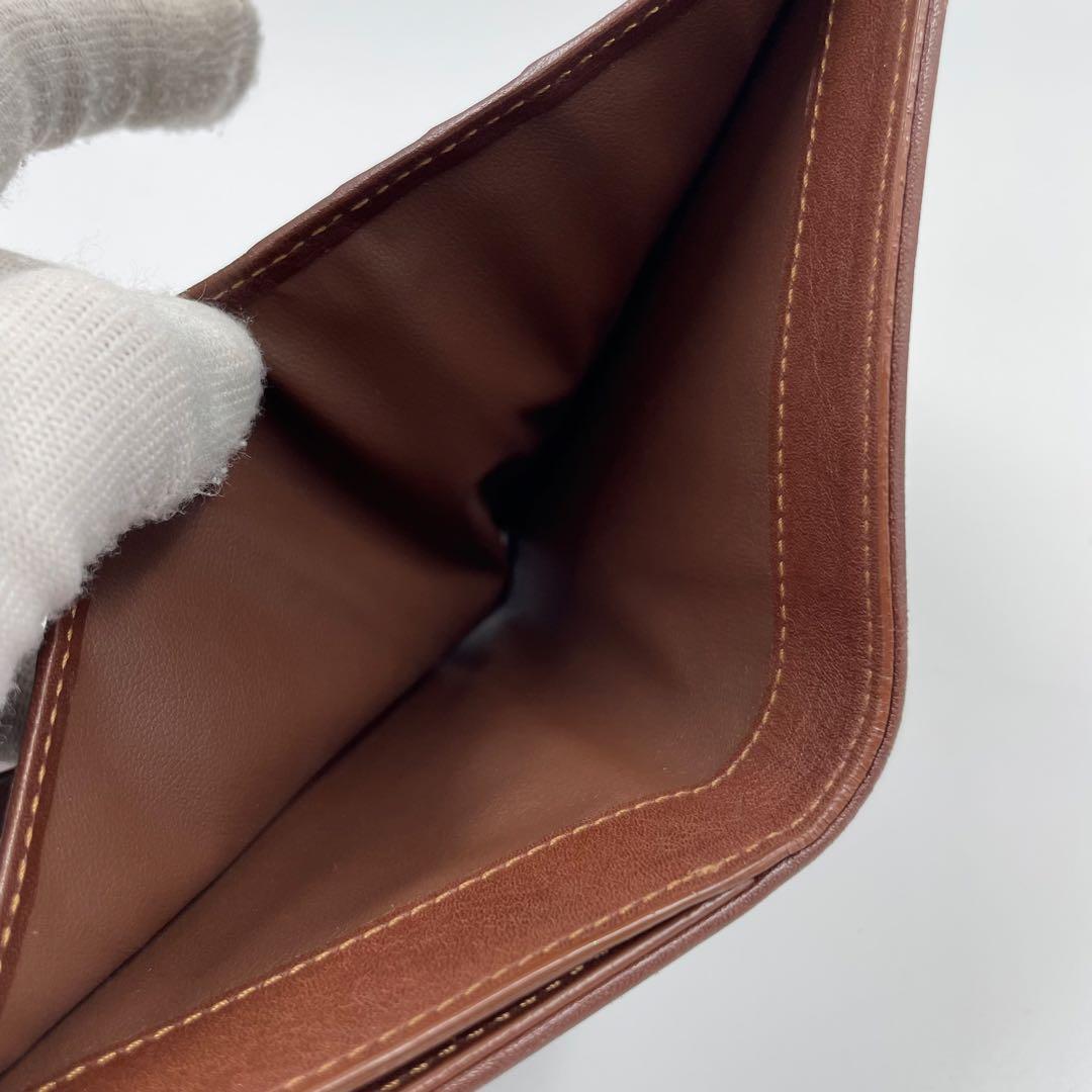 未使用✨　CELINE パリマカダム　デニム　折り財布　財布　札入れ　レザー