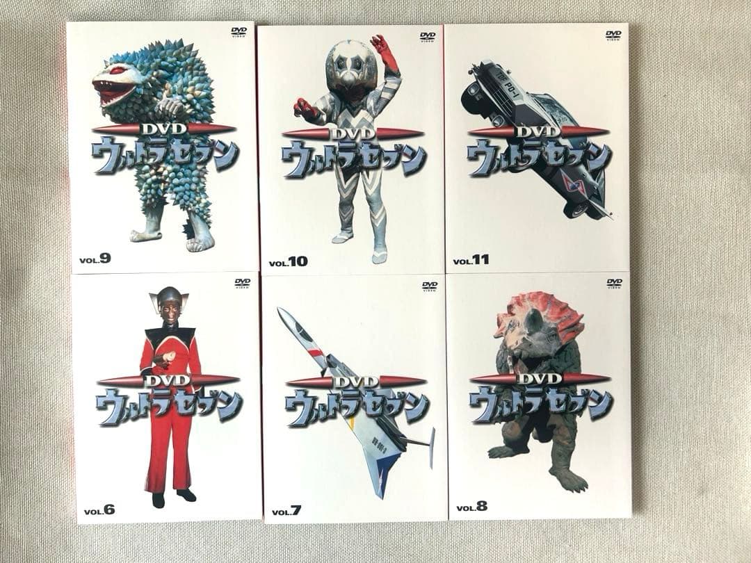 【美品】ウルトラセブン DVD コレクターズBOX 全12巻