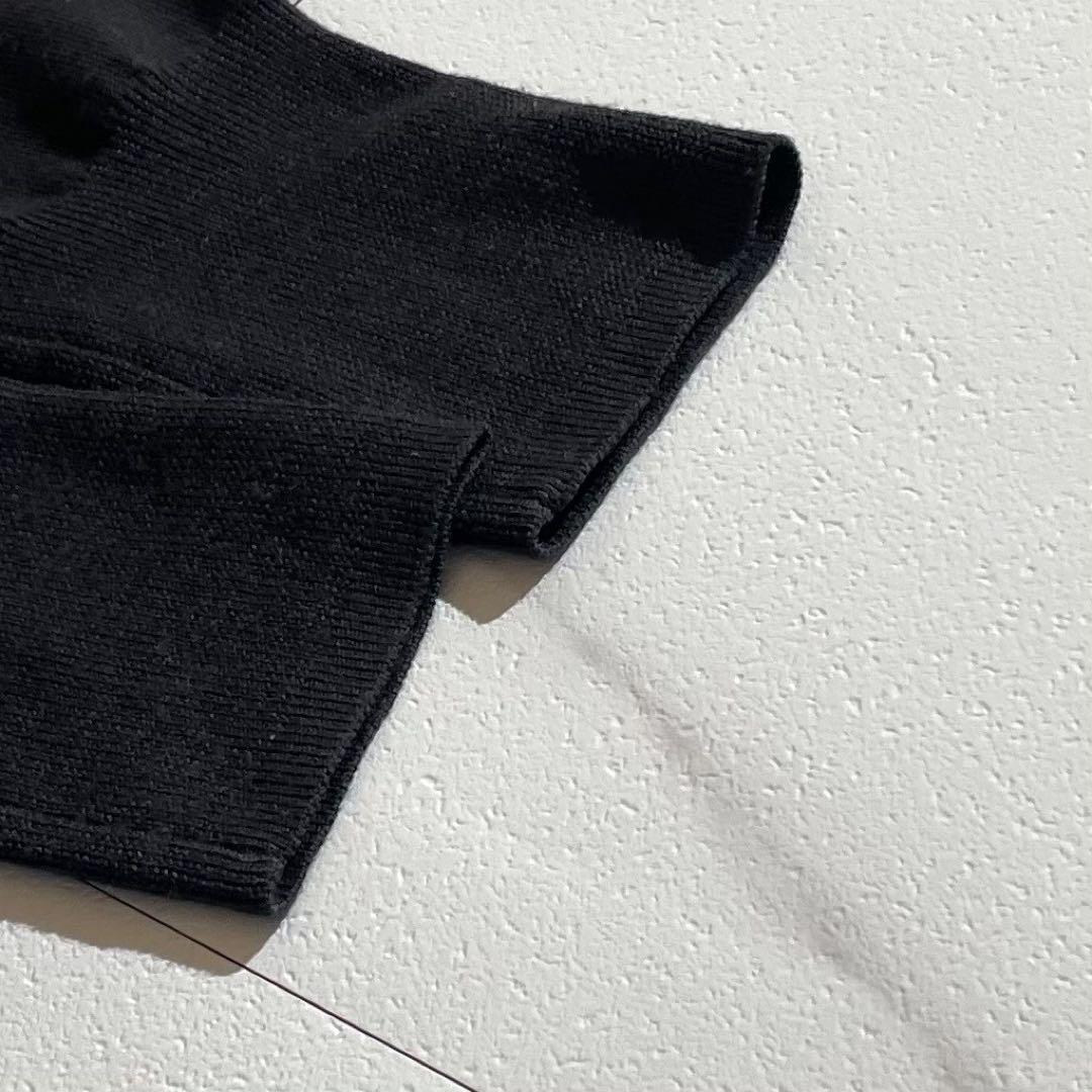【極美品】ヴィヴィアンウエストウッド カーディガン オーブボタン 刺繍ロゴ 黒