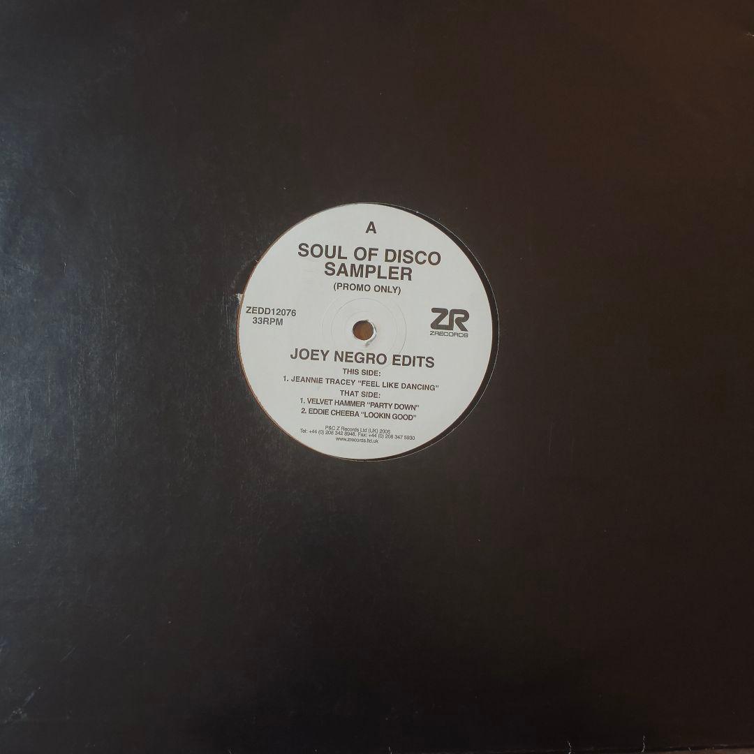 ● Soul Of Disco Sampler Joey Negro Edits