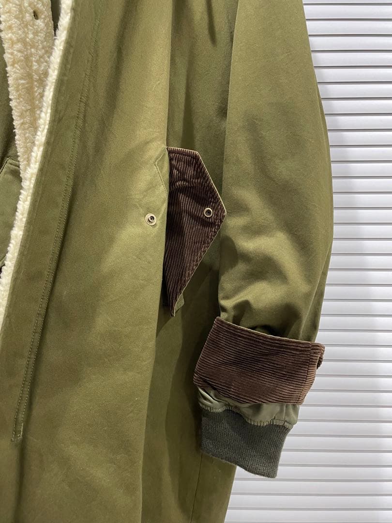 【美品】MISTERGENTLEMAN ミスタージェントルマン モッズコート L