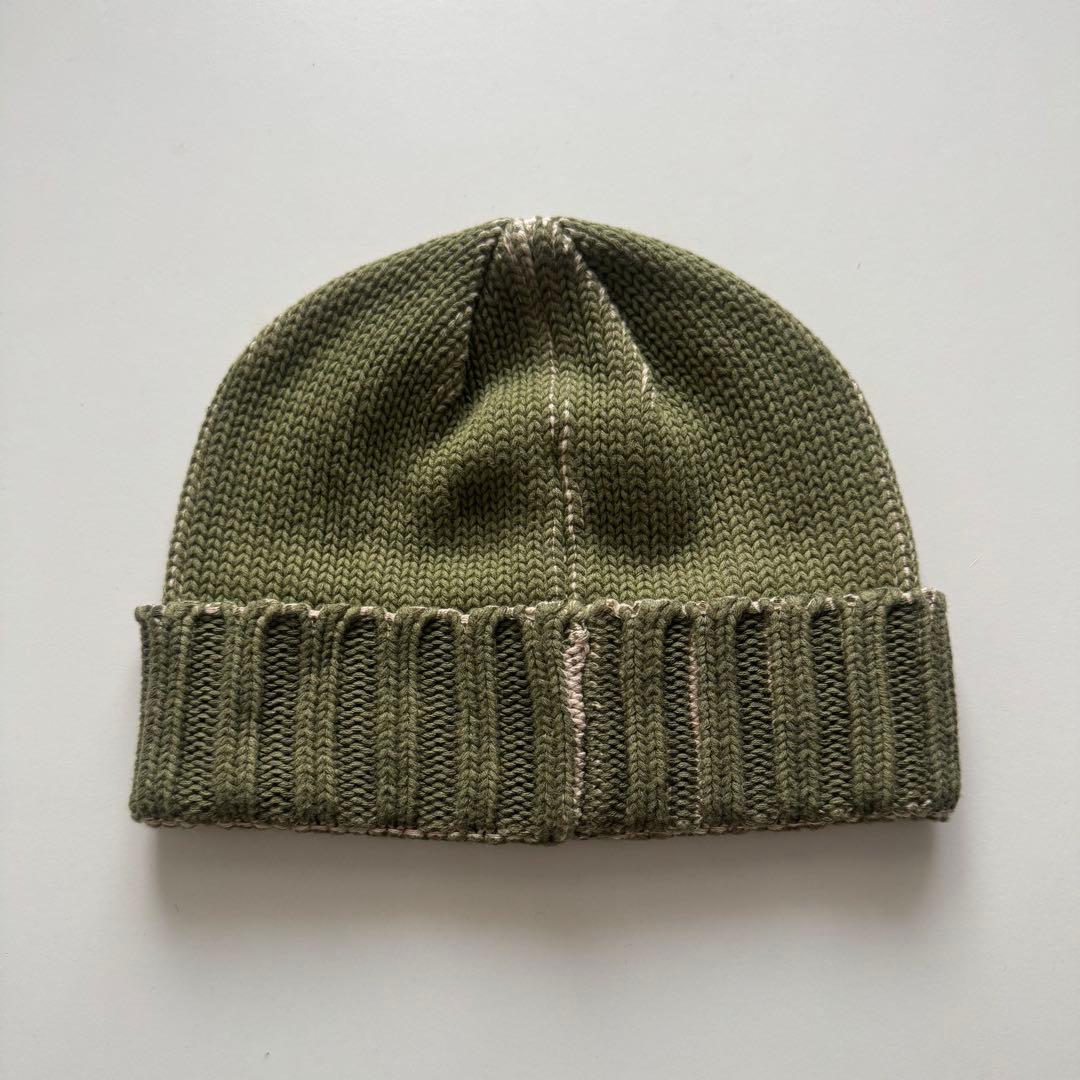 supreme シュプリーム ビーニー ニット帽 カーキ