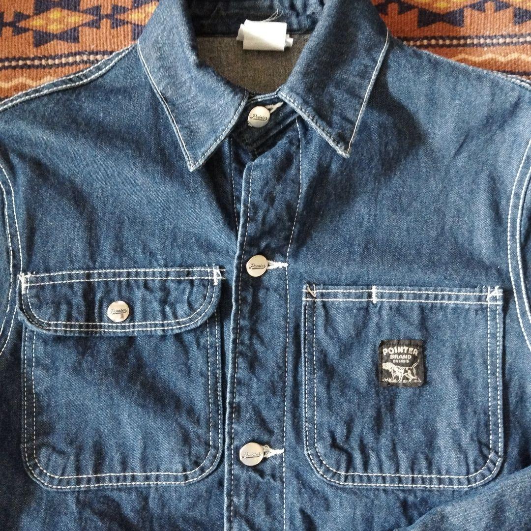 POINTER ダブルステッチ WHITE OAK CONE DENIM