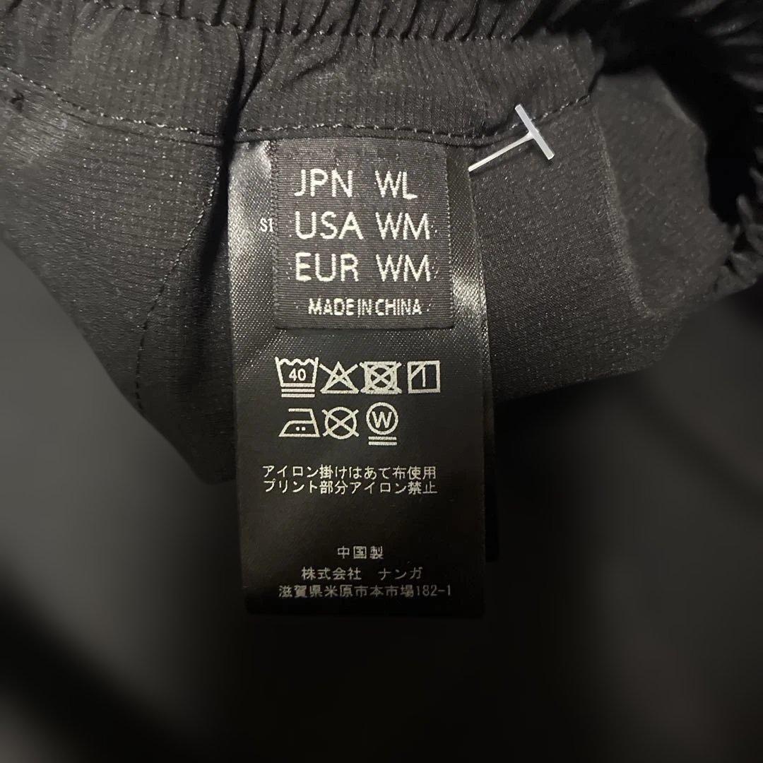 NANGA 黒 ナイロンパンツ 新品未使用✨️