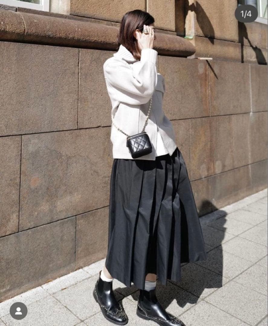 マチャットツイルタックスカート