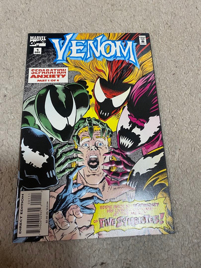 Venom Separation Anxiety #1-4 アメコミ リーフ