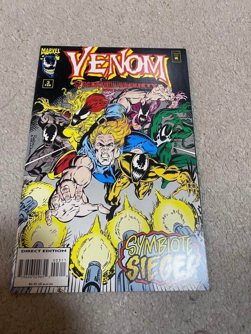 Venom Separation Anxiety #1-4 アメコミ リーフ