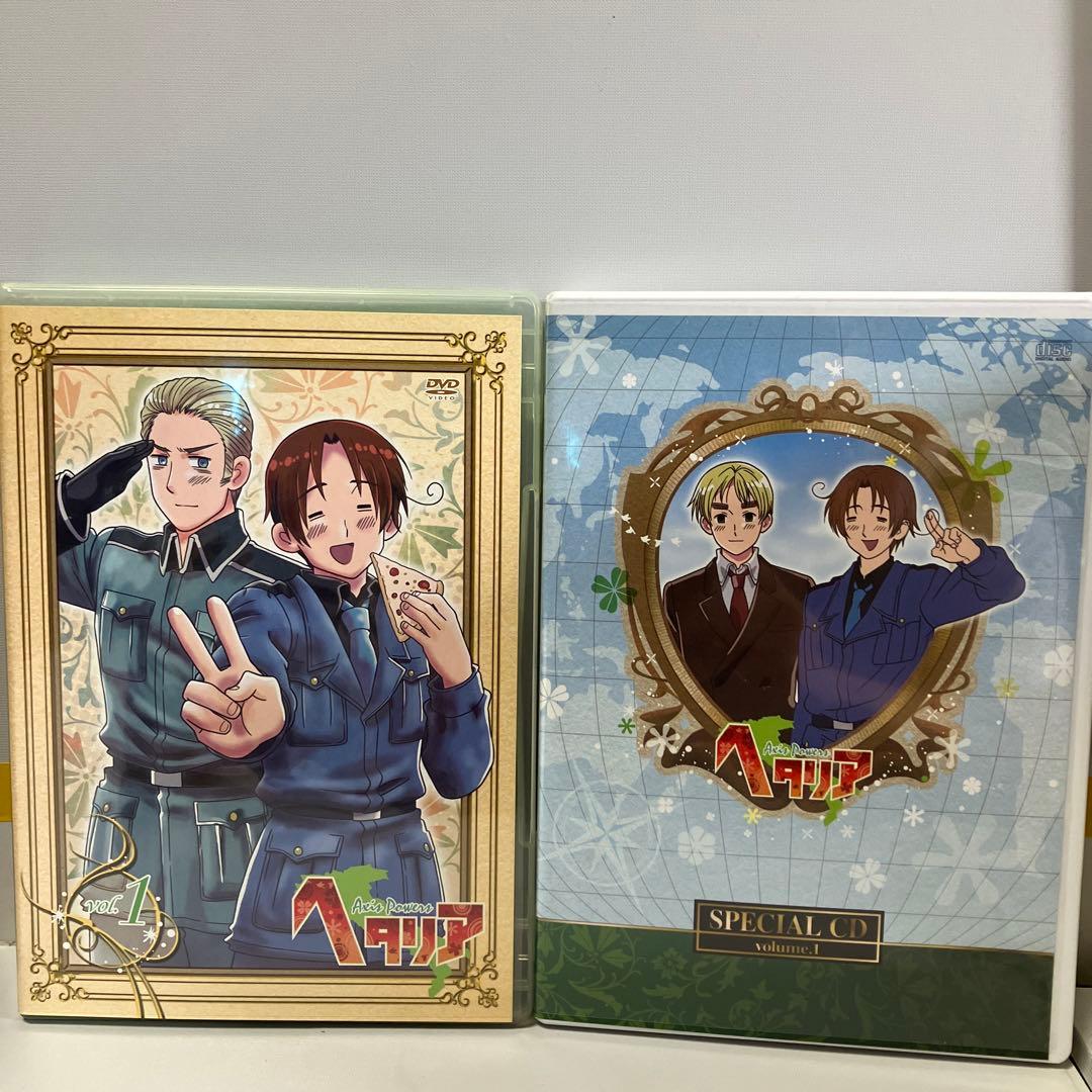 ヘタリア DVD アニメイト限定版1〜8巻セット