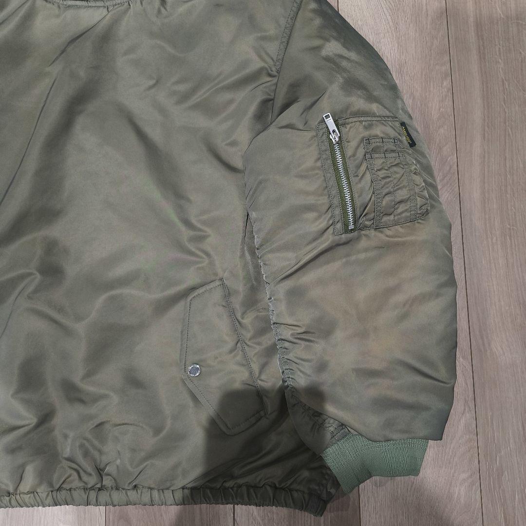 り*け様 アンブッシュ AMBUSH プルオーバー フーディー MA-1 パーカ