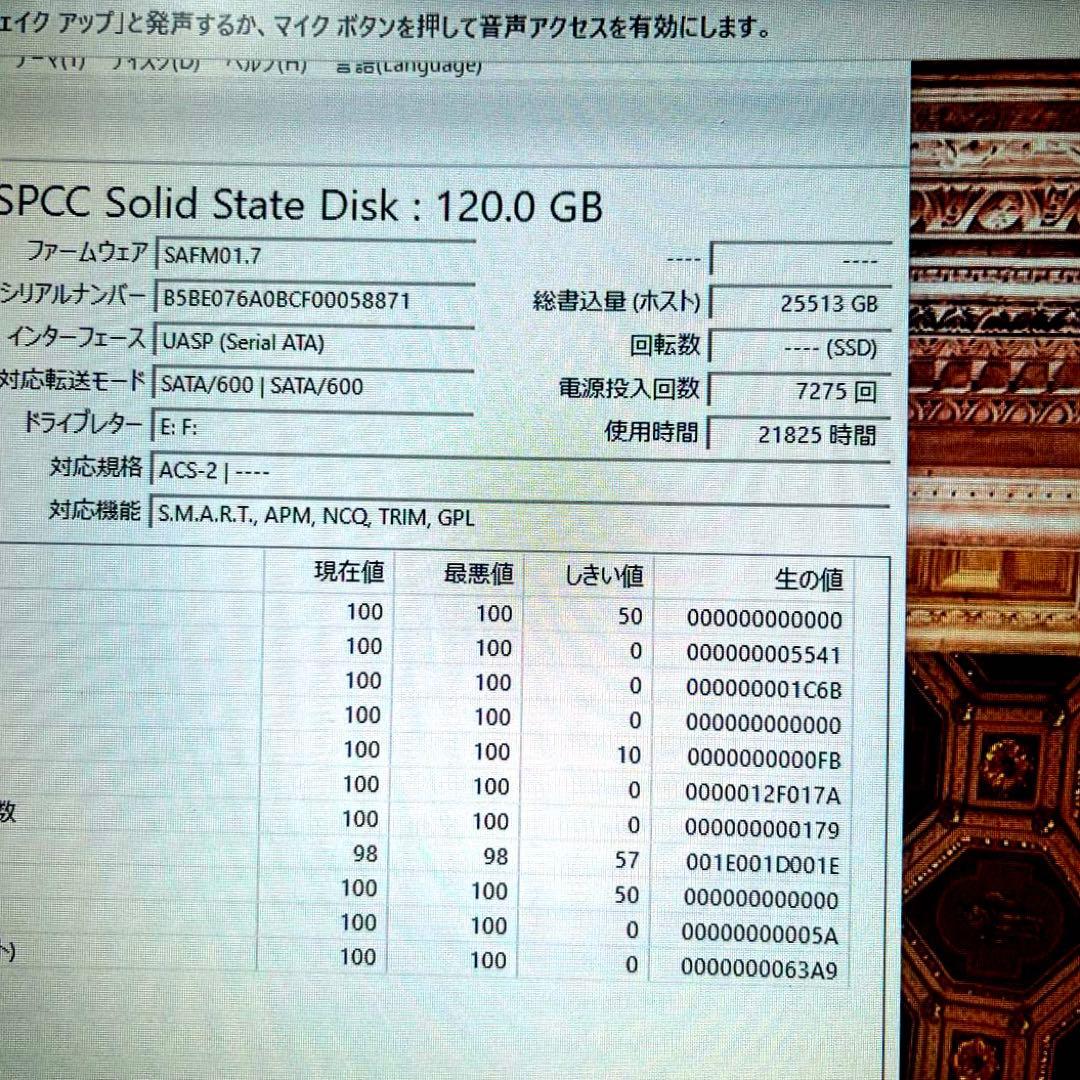 『Apacer Panther 』240GB x2枚120GBX2 (内SP1枚