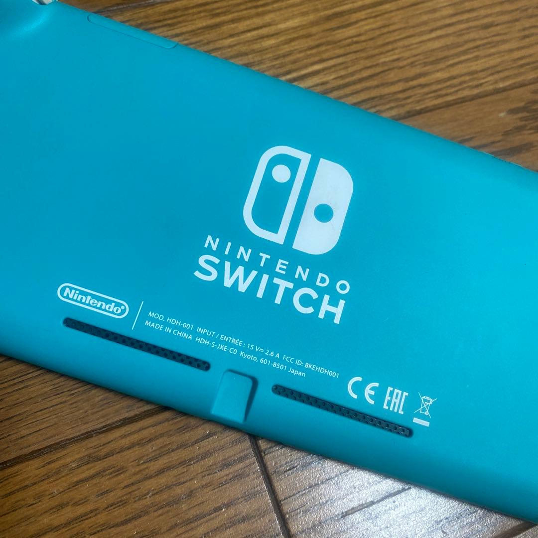 美品☆Nintendo Switch Lite ターコイズ