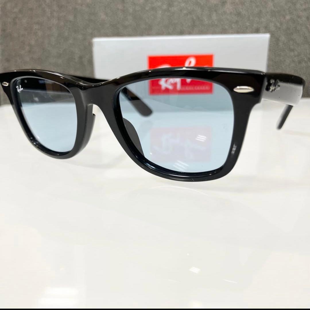 ブルー！！正規品　木村拓哉さんRayBanレイバンRB2140F-901/64
