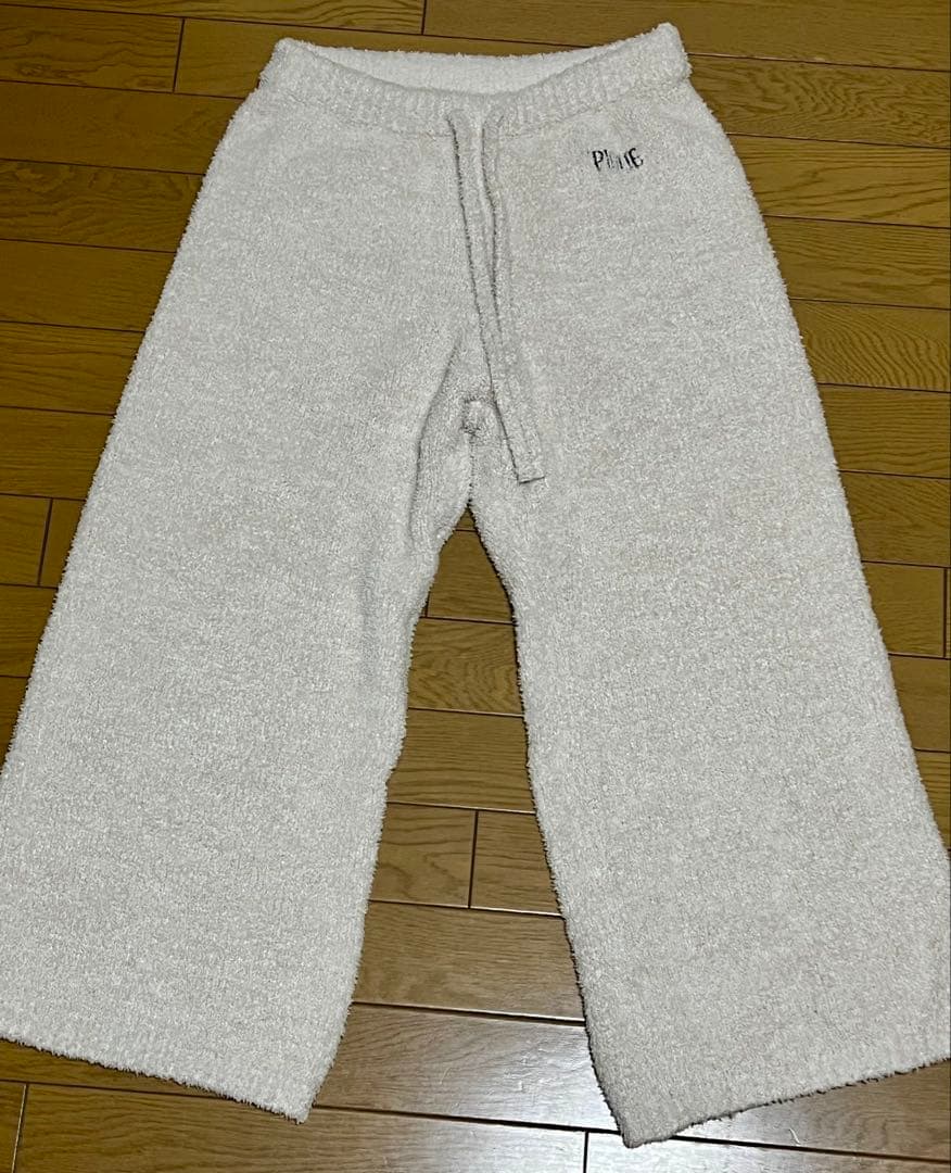 ジェラートピケ　メランジストロベリージャガードプルオーバー　パンツ　セット