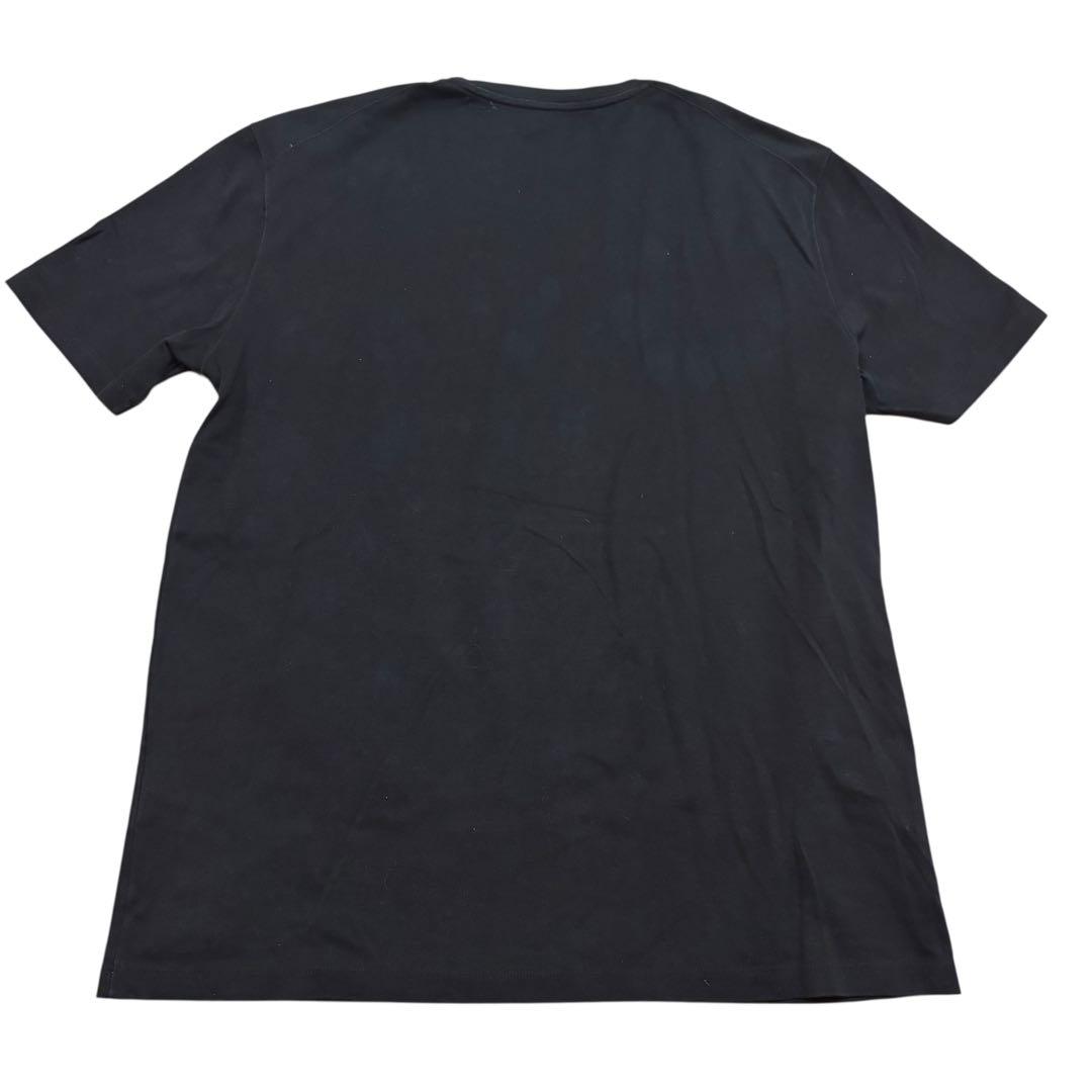 【至高の1枚】ルイ・ヴィトン Tシャツ LVロゴパッチ ブラック XL