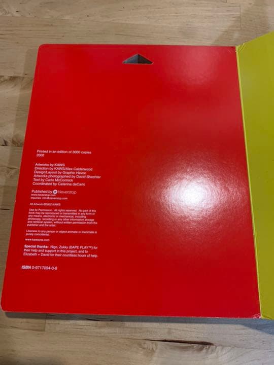 kaws c10 the kimpsons 初期作品集 アートブック