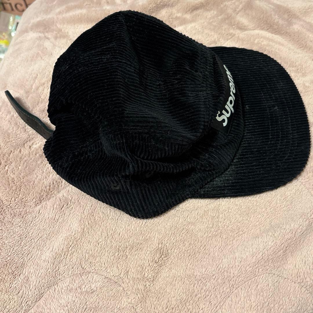 supreme キャップ cap コーデュロイ