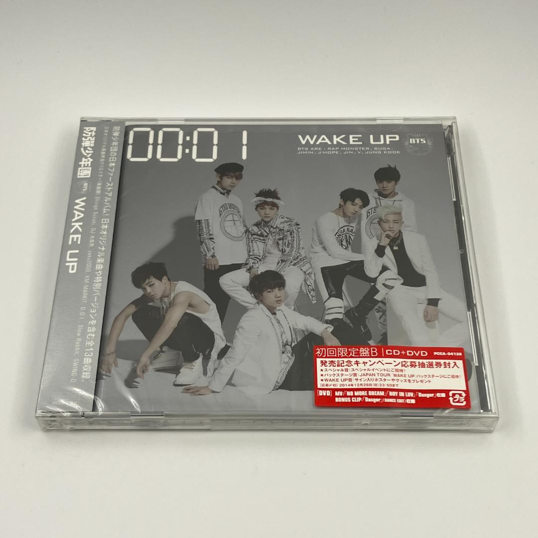 新品未開封 BTS 防弾少年團 WAKE UP 初回限定盤B CD＋DVD