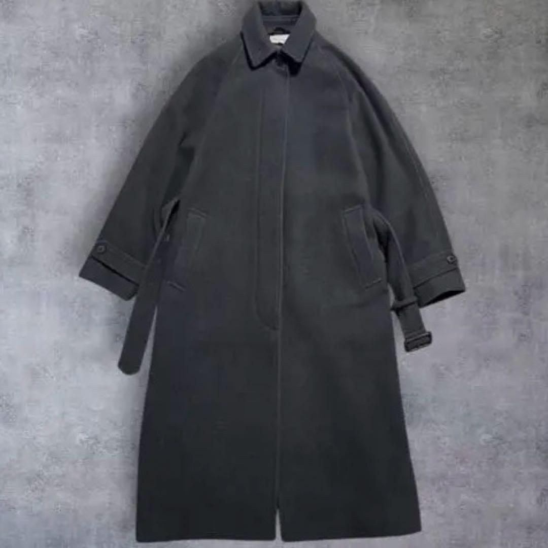 1月20日まで掲載【美品】Steven Alan ダークグレー ロングコート