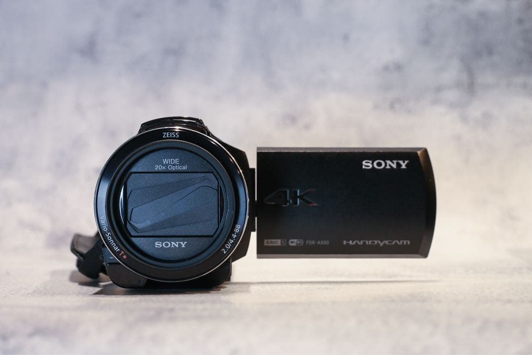 SONY ソニー FDR-AX60ブラック デジタル4Kビデオカメラレコーダー