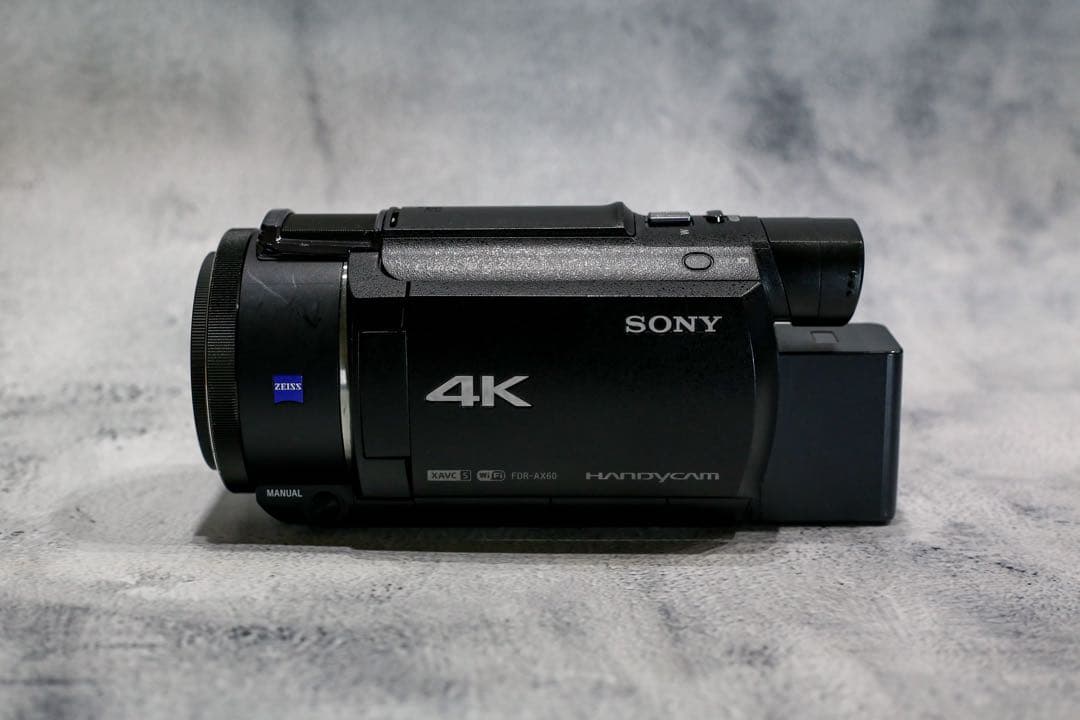 SONY ソニー FDR-AX60ブラック デジタル4Kビデオカメラレコーダー