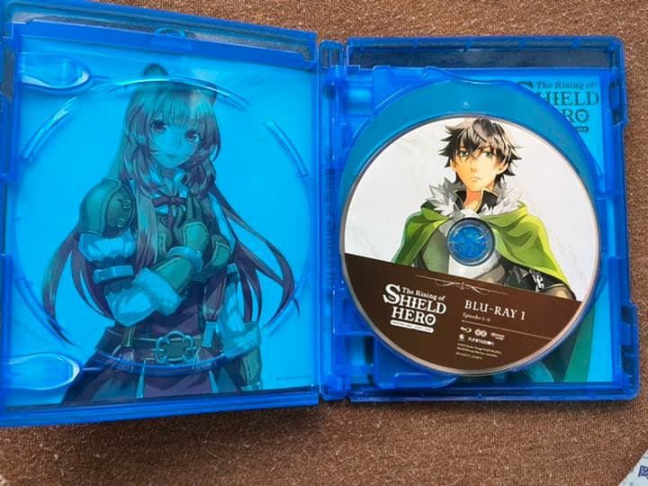 盾の勇者の成り上がり　第1期PART1 Blu-ray ＋DVD 輸入盤