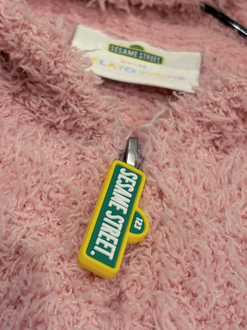 【ジェラピケ オム】 セサミストリート エルモ セットアップ sizeメンズ