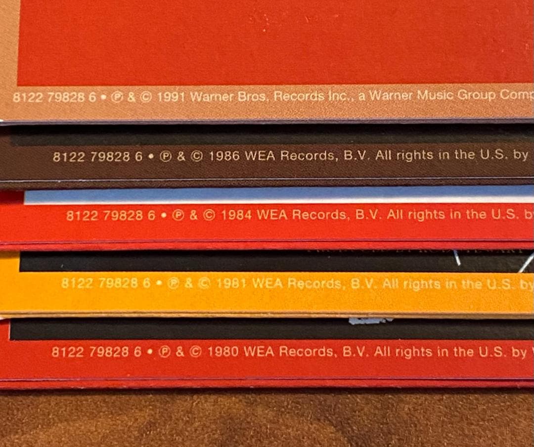 極美品【5CD BOX】Rod Stewart 5枚組 Warner UK盤