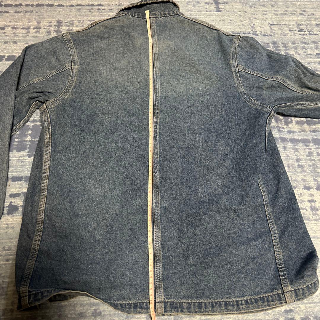 80s 90s Carhartt デニムカバーオール　チョアコート