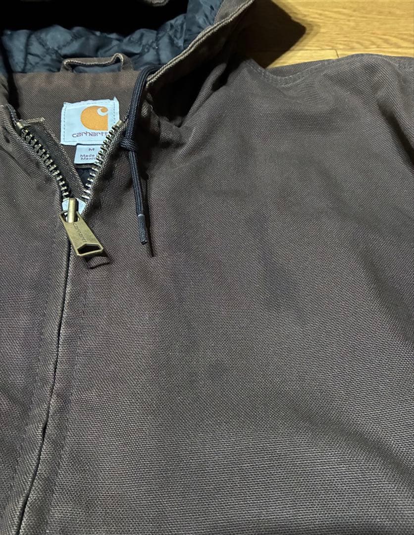 き*ん様 タイムセールCarhartt ブラウン アクティブジャケット M