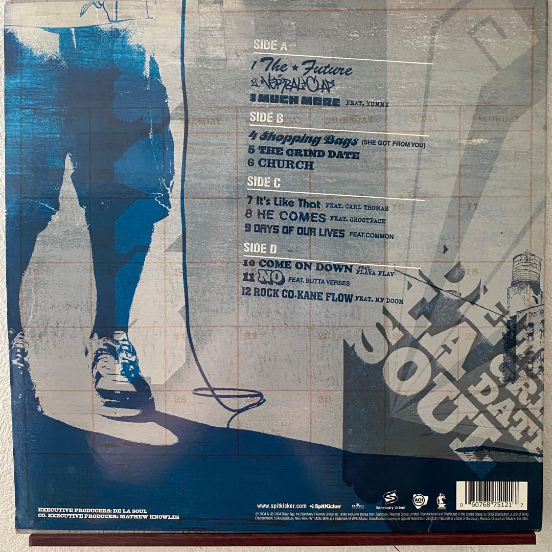 [未使用] De La Soul ‎– The Grind Date US盤