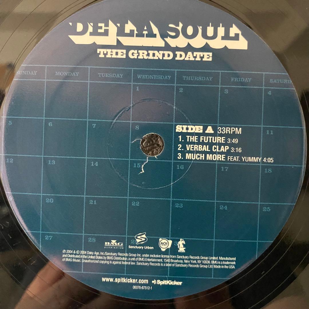 [未使用] De La Soul ‎– The Grind Date US盤