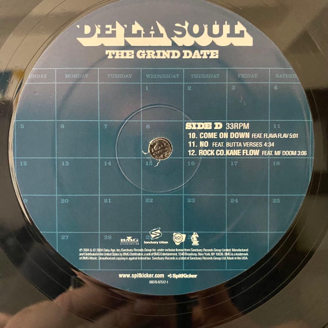 [未使用] De La Soul ‎– The Grind Date US盤