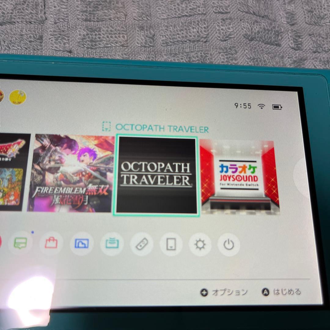 ニンテンドーSwitch Lite ターコイズ　液晶、縦線ジャンク品