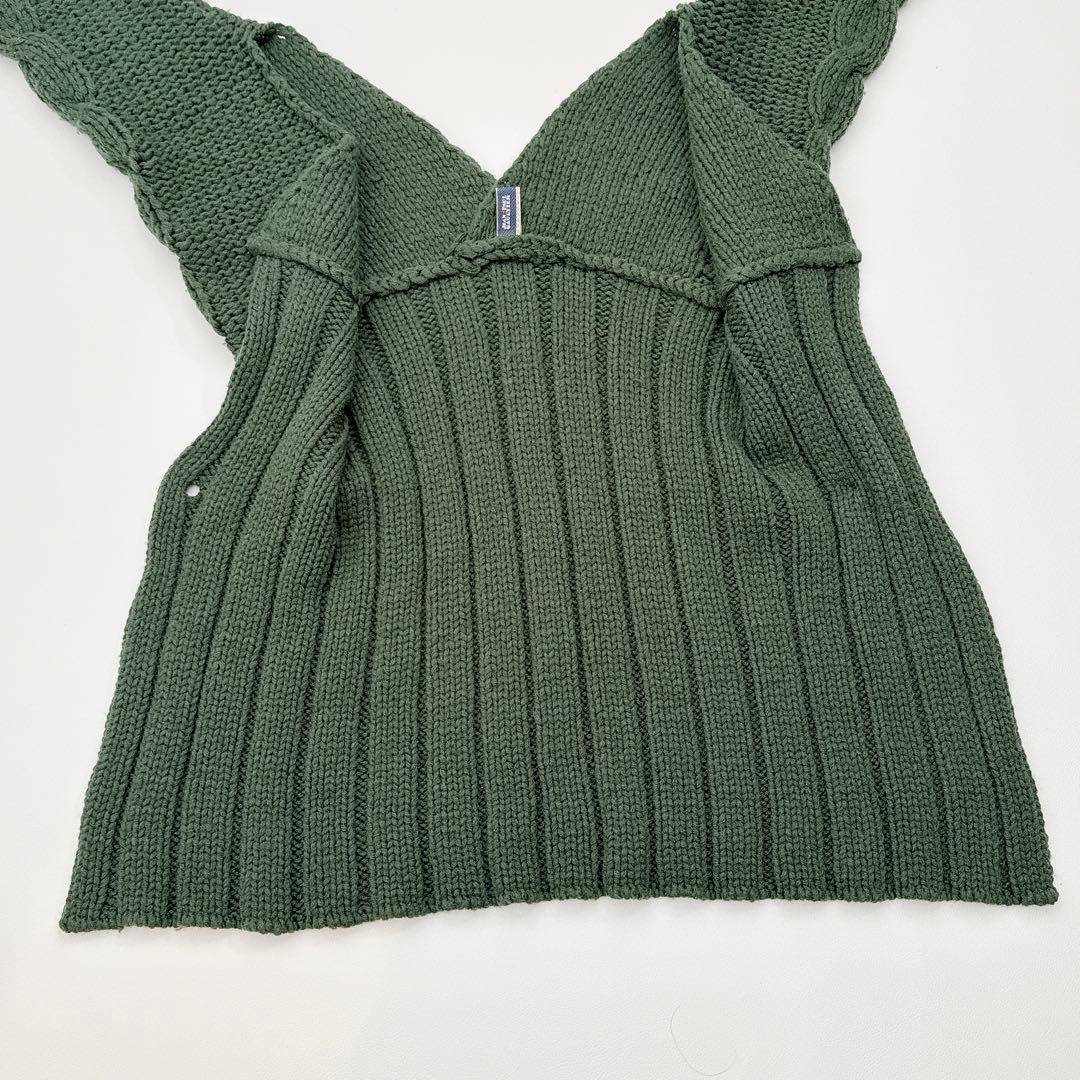 希少✨JeanPaul GAULTIER ニットボレロ グリーン