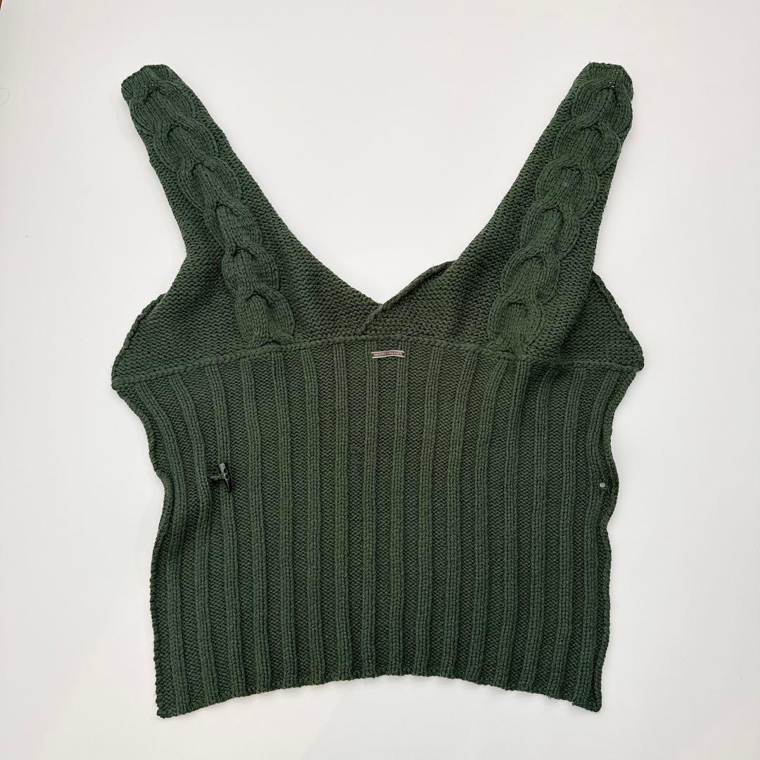 希少✨JeanPaul GAULTIER ニットボレロ グリーン