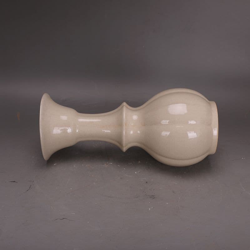 宋定窯白釉花瓶を開きま  景徳鎮 陶磁器 装飾品 現代工芸品美術品 置物