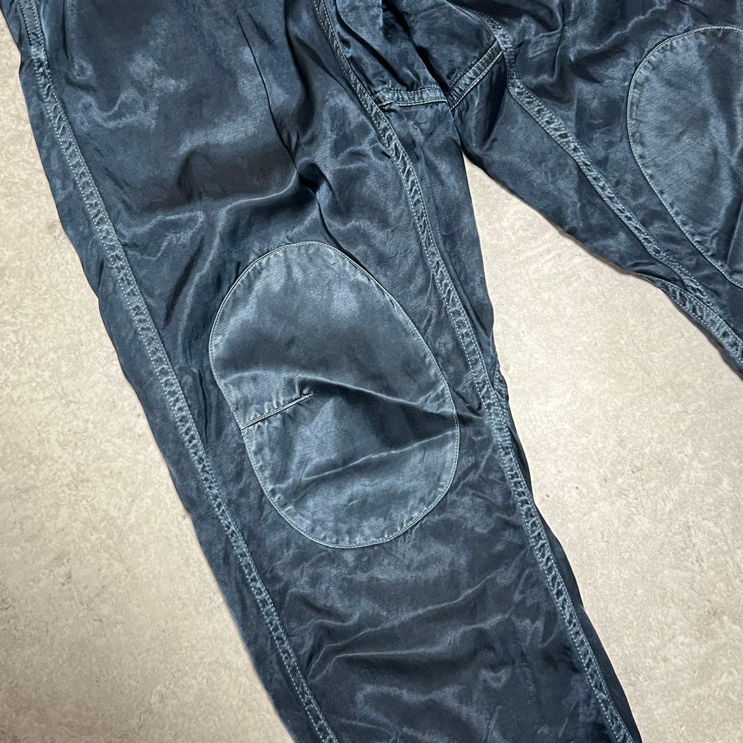 FREECITY SATIN JUMP PANT Green M フリーシティ