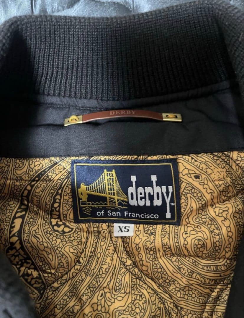 希少サイズXS Derby Of SanFrancisco ダービー ベスト