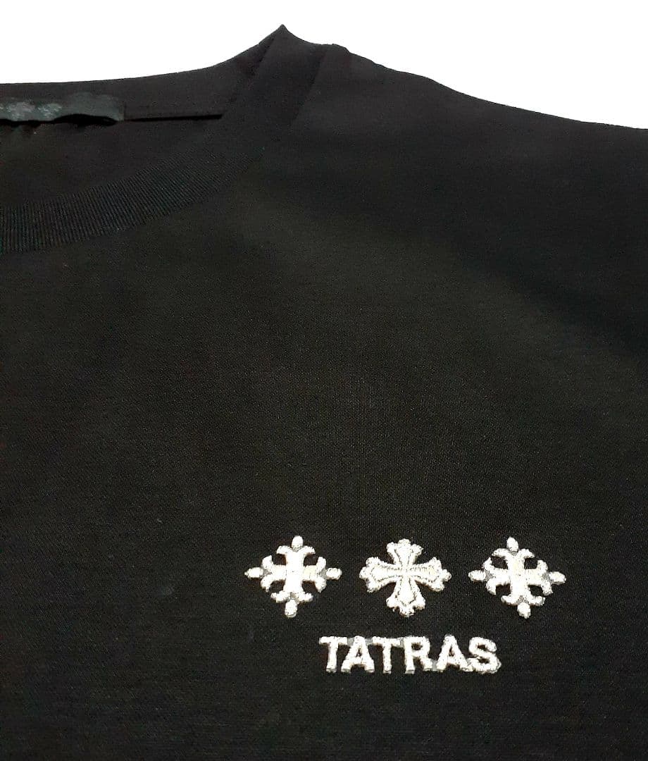 TATRAS タトラス NUNKI ヌンキ ロゴ刺繍 Tシャツ 半袖 メンズ