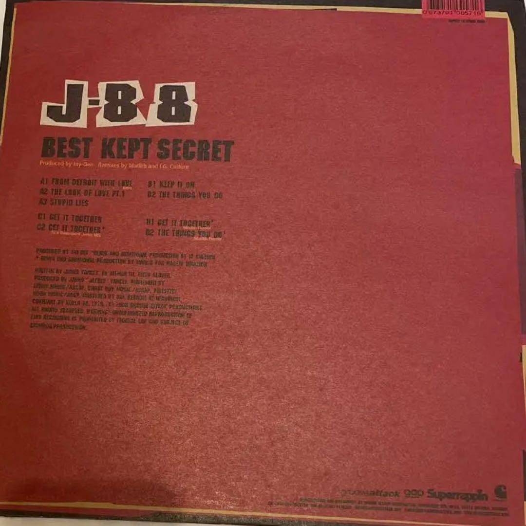 J-88 BEST KEPT SECRET LP レア盤