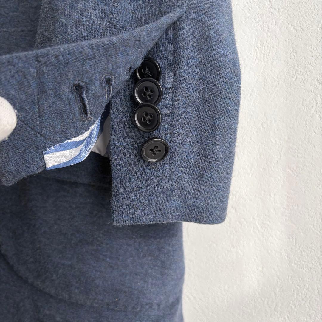 【美品✨】LARDINI テーラード　カシミヤ混　46 ネイビー　ブート付き