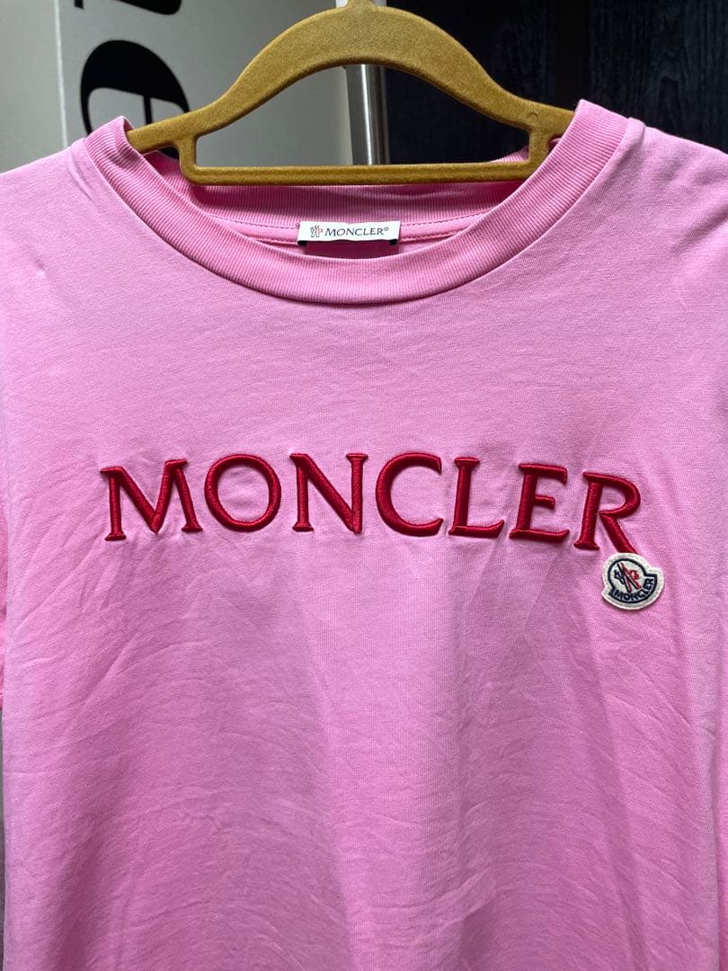 Moncler/モンクレール/Tシャツ/ピンク