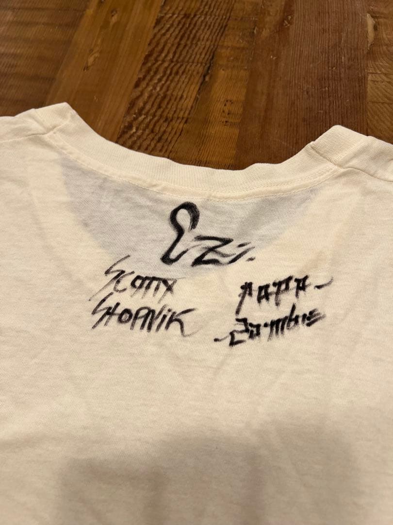 cyclezombies サイン入り Tシャツ サイクルゾンビーズ
