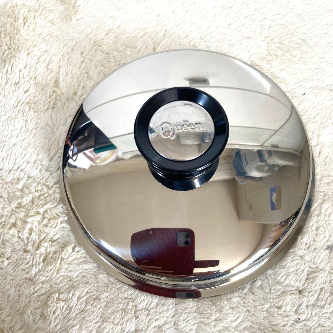 【美品】アムウェイAmway クィーンクックウェア 大中小ソースパン 3点