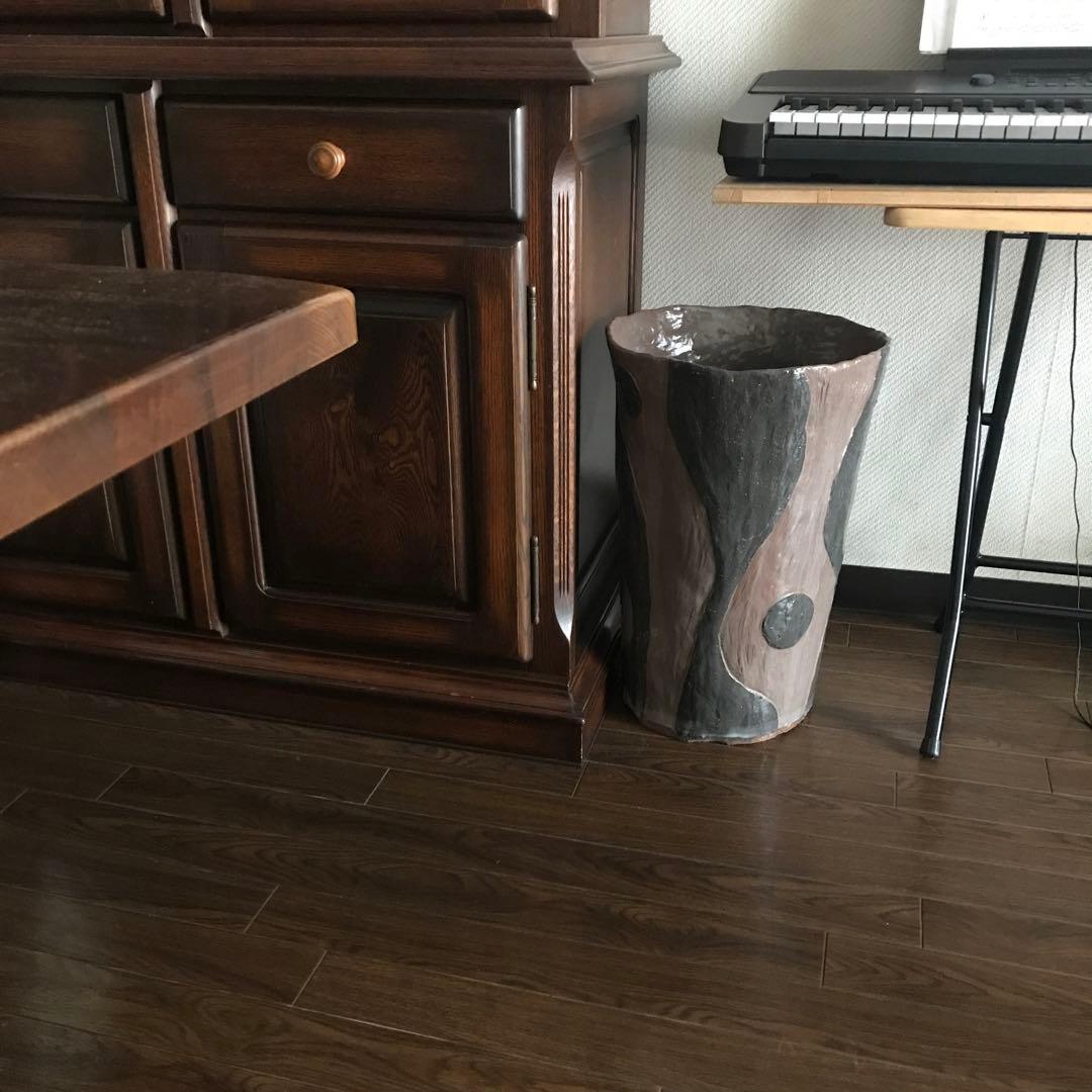 傘立て　陶器　オブジェ