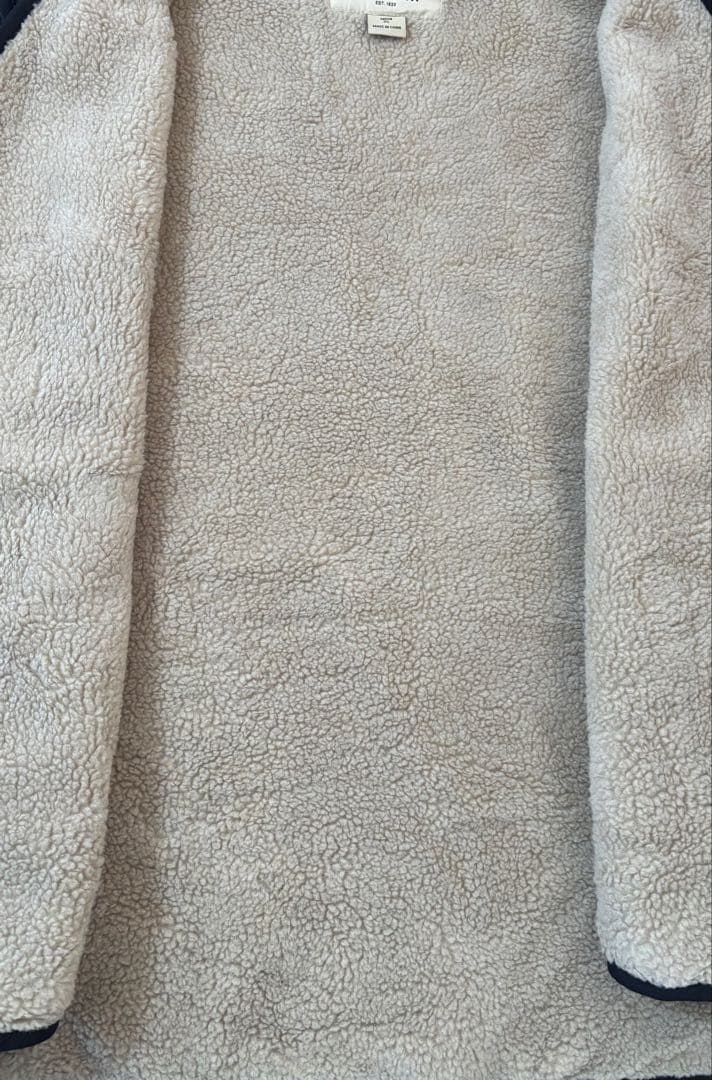 WOOL RICH ウールリッチ　無地　裏地ボア　ウールベスト